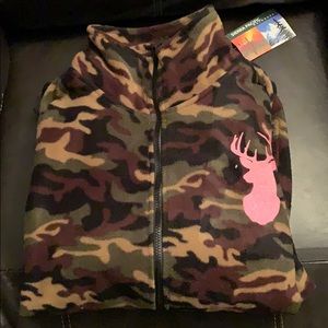 Women’s Camouflage Fleece Zip Up